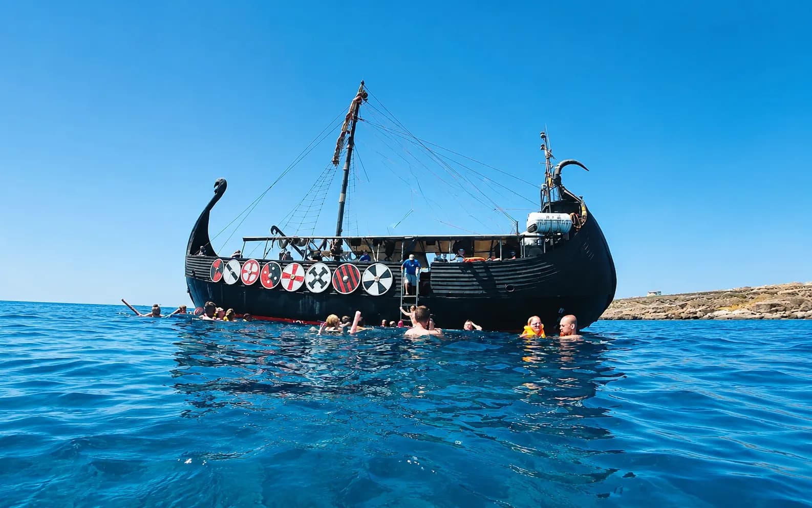 RAGNAROK, the boat used for The Tenerife Boat Party