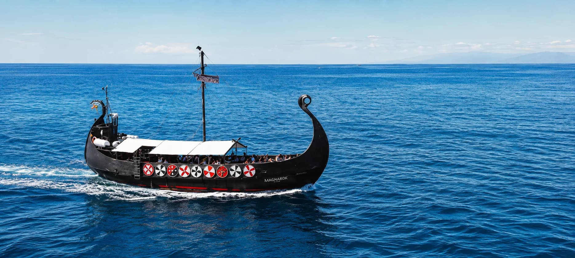 The Tenerife Boat Party sailing near Los Cristianos