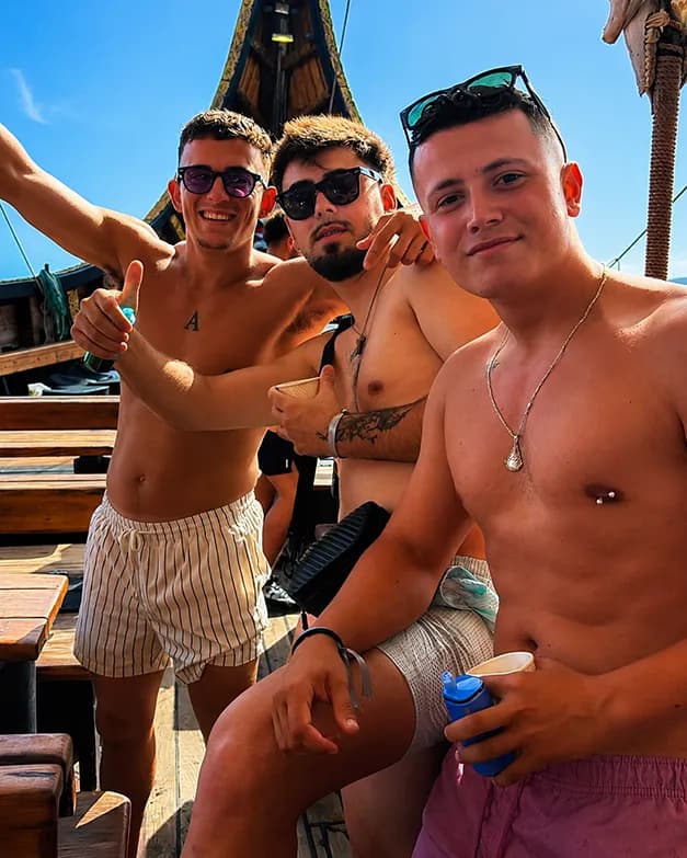 Stag group on The Tenerife Boat Party 3
